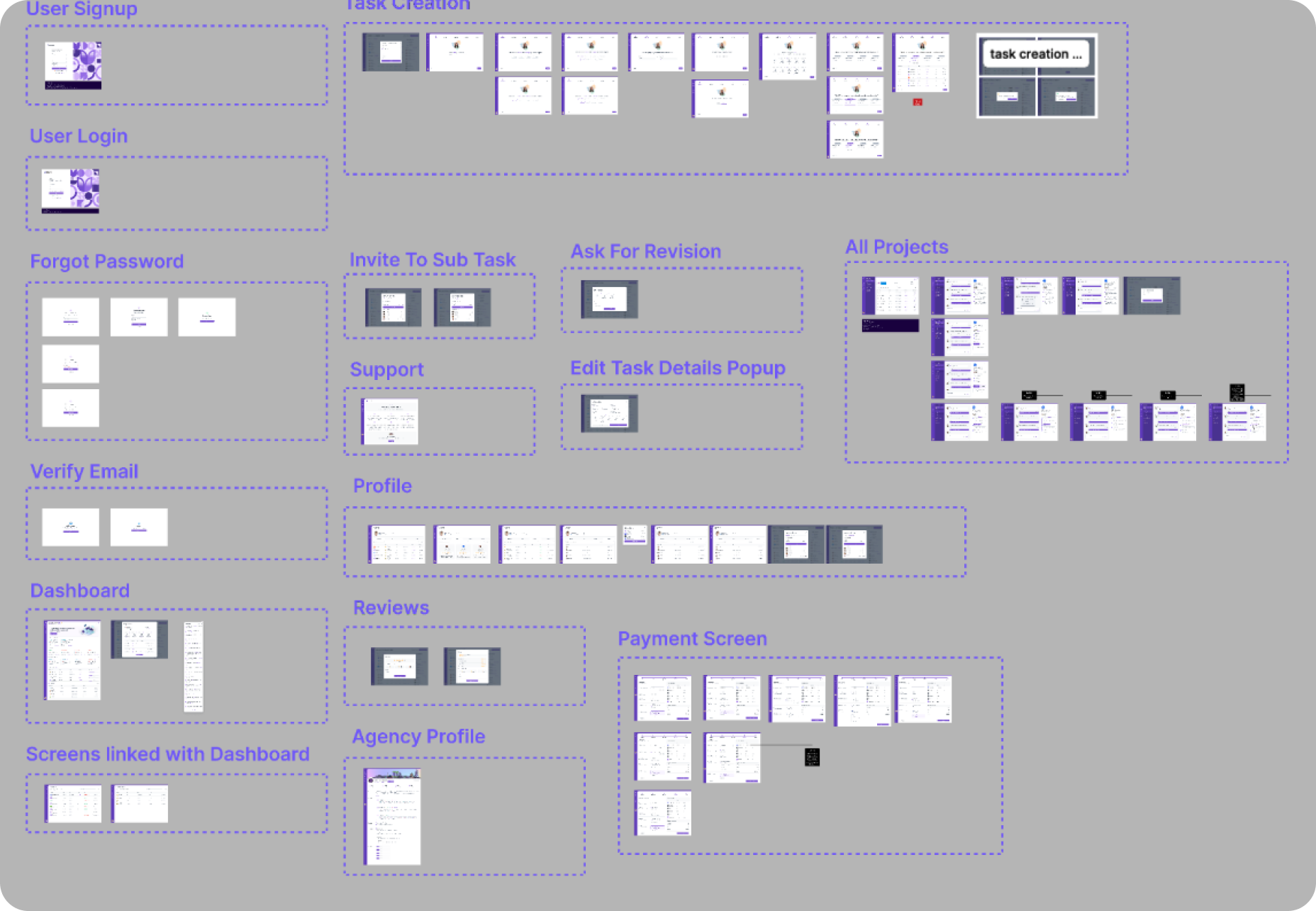 Compairling wireframe map