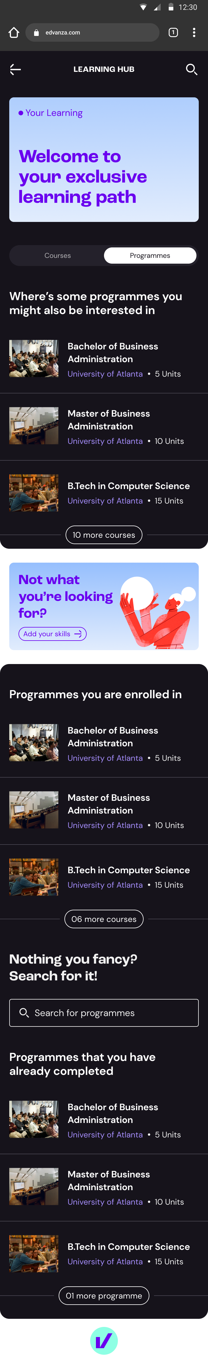 Learning Hub