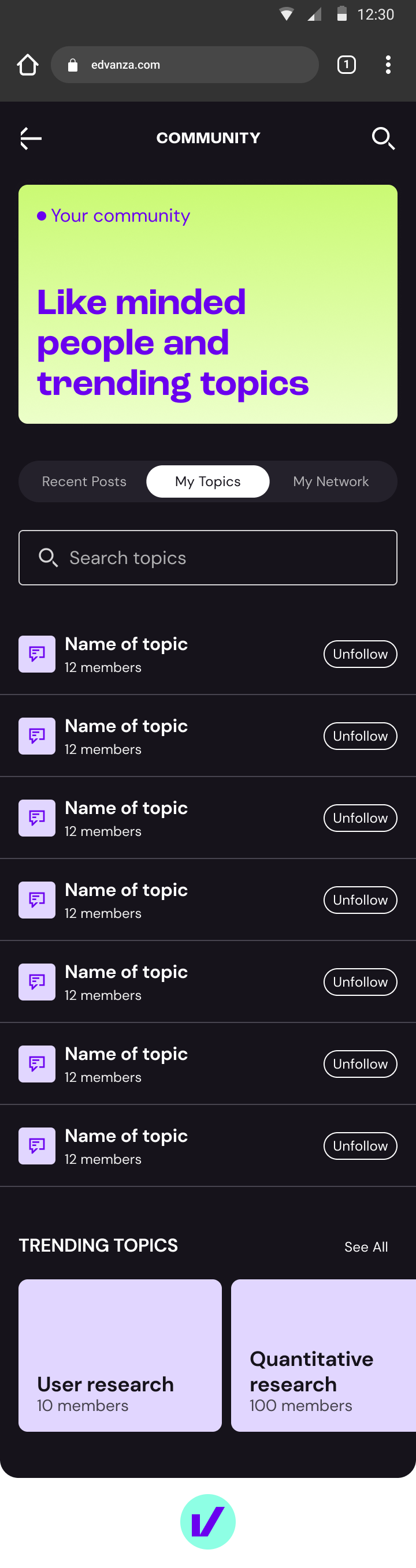 Topics