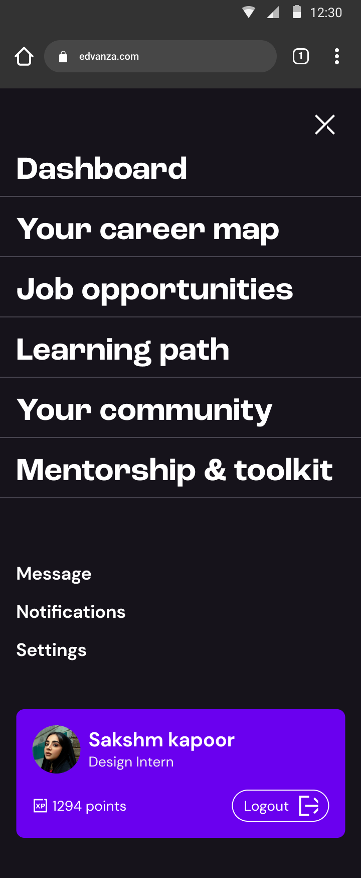 Dashboard hub